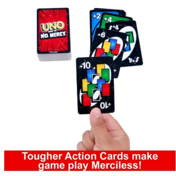 UNO SHOW'EM NO MERCY Card Game- 2 pack - Picture 5 of 9